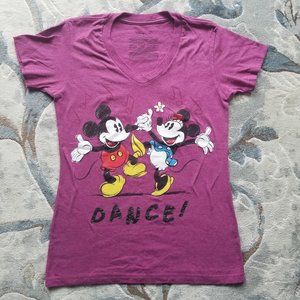 Mickey and Minnie Tee, Size S